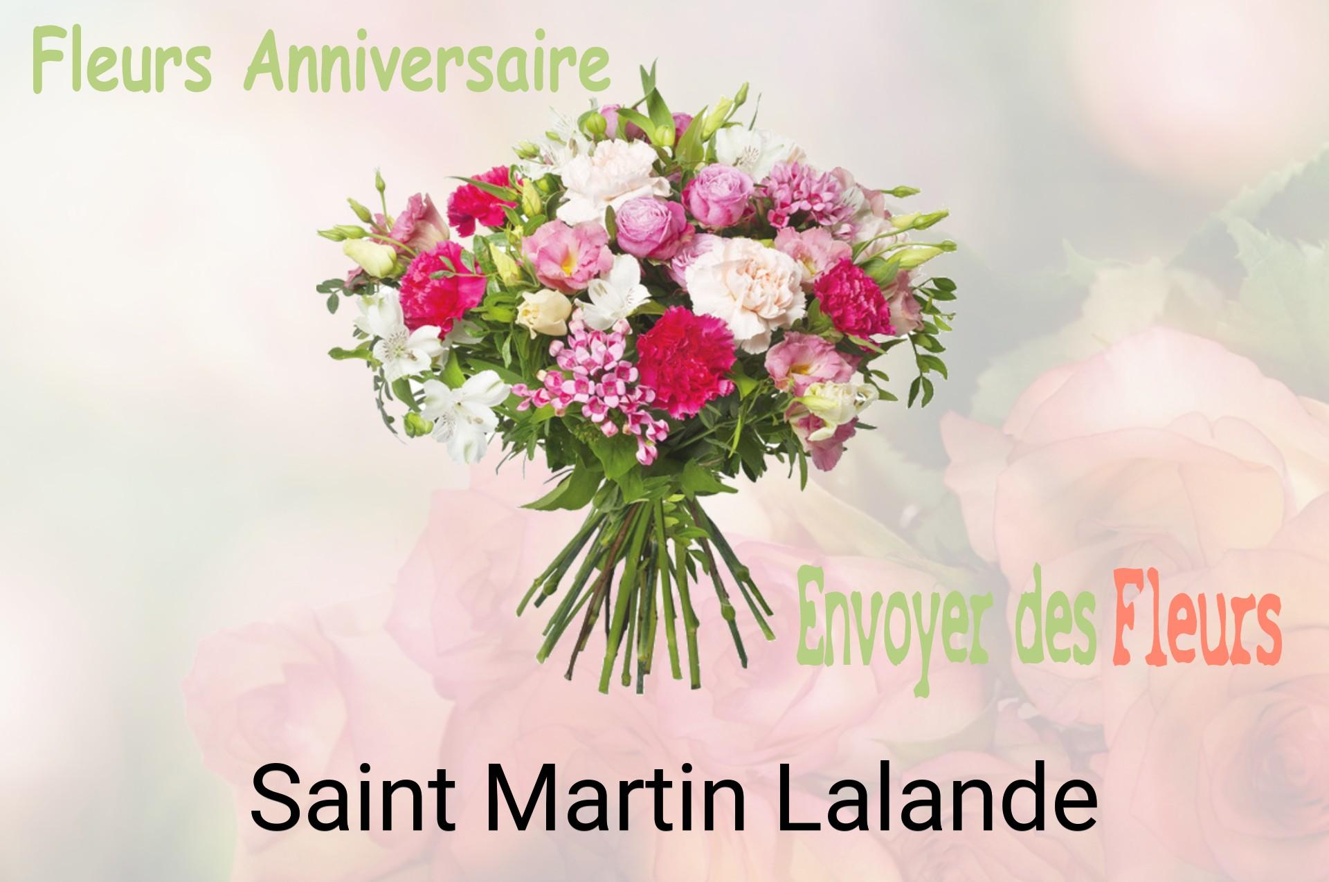 Bouquet de fleurs d’anniversaire livré à Saint-Martin-Lalande
