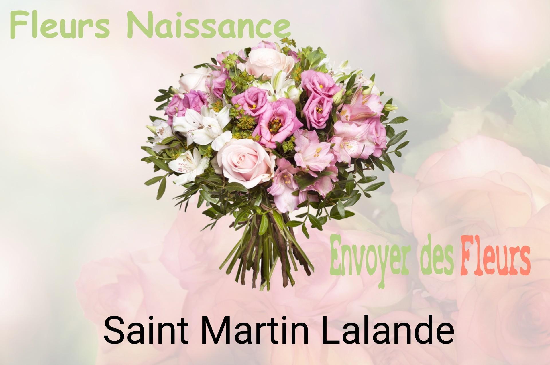 Bouquet de fleurs de naissance livré à Saint-Martin-Lalande